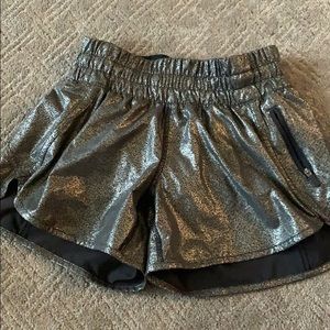 Lululemon Metallic Tracker Short
